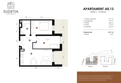 Mieszkanie w inwestycji: Apartamenty Sudetia