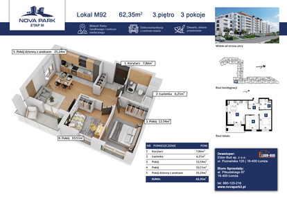 Mieszkanie w inwestycji: Nova Park etap III
