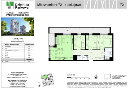Mieszkanie w inwestycji: Dzielnica Parkowa VIII