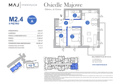 Mieszkanie w inwestycji: Osiedle Majowe 2.0 etap II