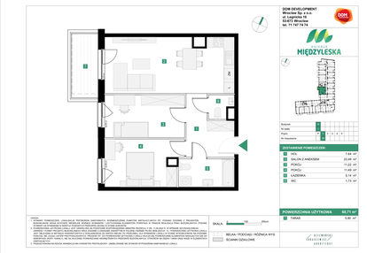 Mieszkanie w inwestycji: Osiedle Międzyleska - etap III