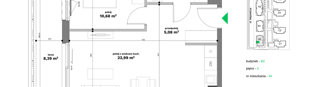 Mieszkanie w inwestycji: Forma Otwarta etap II