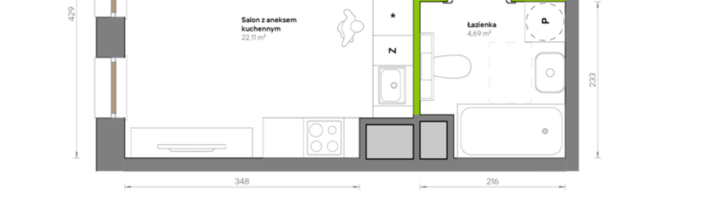 Mieszkanie w inwestycji: Żywiecka Vita