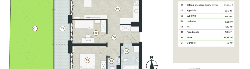 Mieszkanie w inwestycji: InPark