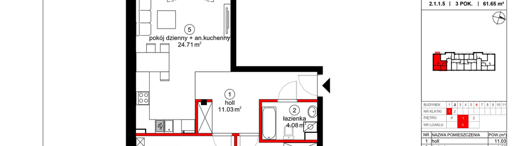 Mieszkanie w inwestycji: Czynu Społecznego 65E
