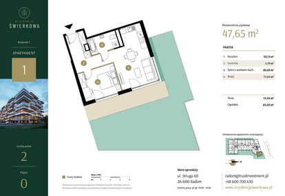 Mieszkanie w inwestycji: Rezydencja Świerkowa
