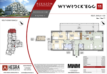 Mieszkanie w inwestycji: Apartamenty Wywrockiego 11