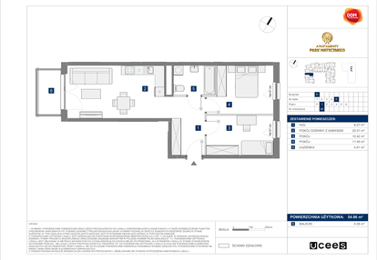 Mieszkanie w inwestycji: Apartamenty Park Matecznego Etap 1