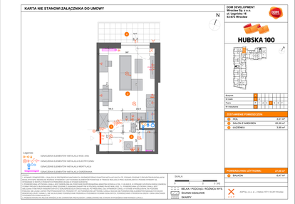 Mieszkanie w inwestycji: Hubska 100 etap 2