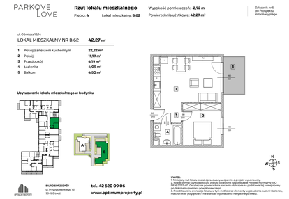 Mieszkanie w inwestycji: Parkove Love