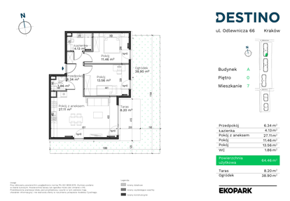 Mieszkanie w inwestycji: Destino