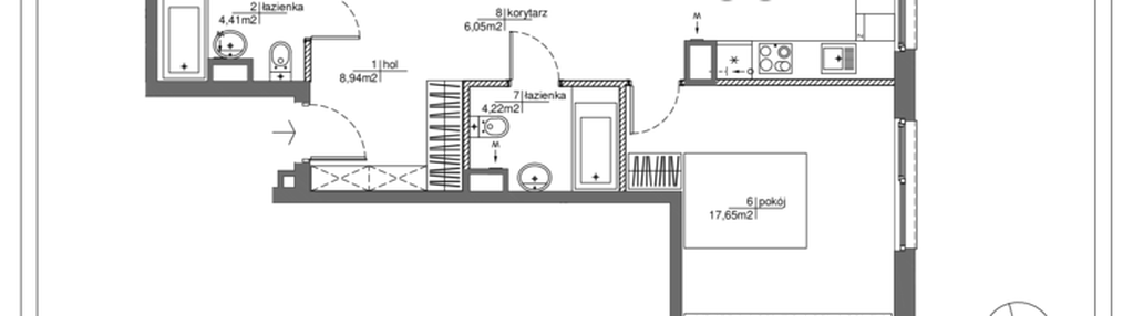 Mieszkanie w inwestycji: Rytm Mokotowa - etap 1B