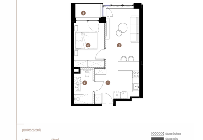 Mieszkanie w inwestycji: Katowicka Residence
