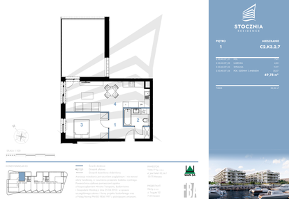 Mieszkanie w inwestycji: Stocznia Residence