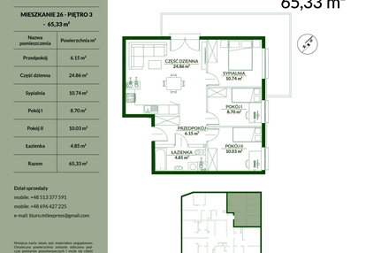 Mieszkanie w inwestycji: Bukowa etap II