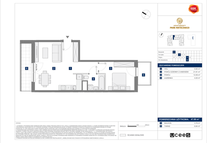Mieszkanie w inwestycji: Apartamenty Park Matecznego Etap 1