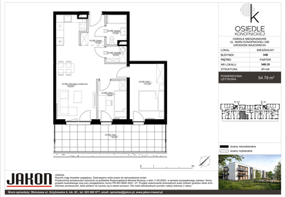 Mieszkanie w inwestycji: Osiedle Konopnickiej etap II