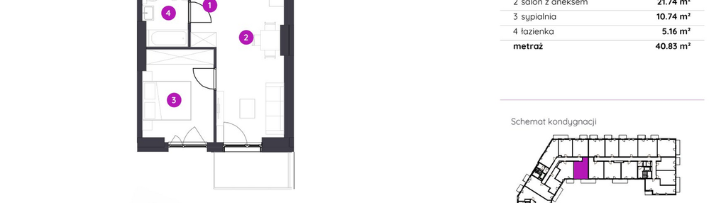 Mieszkanie w inwestycji: Murapol Osiedle Filo etap II