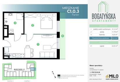 Mieszkanie w inwestycji: Bogatyńska Apartamenty etap 3