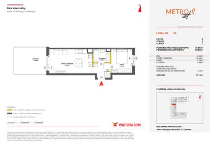 Mieszkanie w inwestycji: Metro Art 11