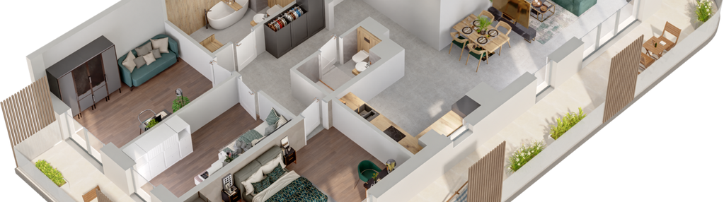 Mieszkanie w inwestycji: Mieszkaj w mieście - przy Bonarce