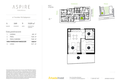 Mieszkanie w inwestycji: Aspire