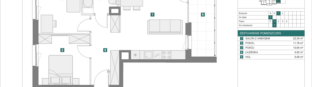 Mieszkanie w inwestycji: Apartamenty Myśliborska Park