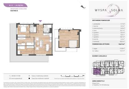Mieszkanie w inwestycji: Wyspa Solna Etap III, budynek B