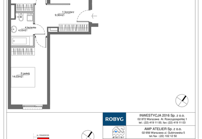 Mieszkanie w inwestycji: Rytm Mokotowa - etap 1A