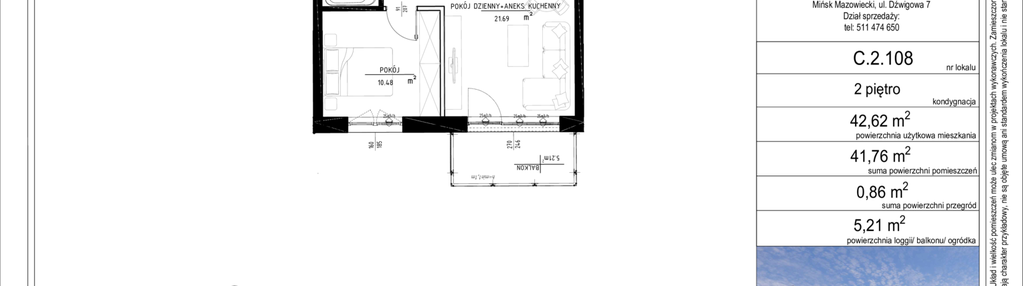 Mieszkanie w inwestycji: Wesoła House Etap II