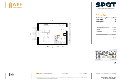 Mieszkanie w inwestycji: SPOT
