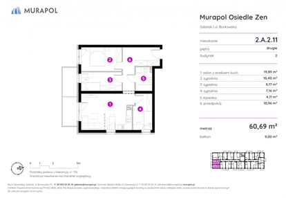 Mieszkanie w inwestycji: Murapol Osiedle Zen