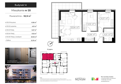 Mieszkanie w inwestycji: Novum Rumia - bud. 14