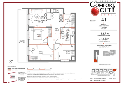 Mieszkanie w inwestycji: Comfort City Koral