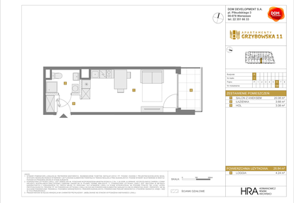 Mieszkanie w inwestycji: Apartamenty Grzybowska 11