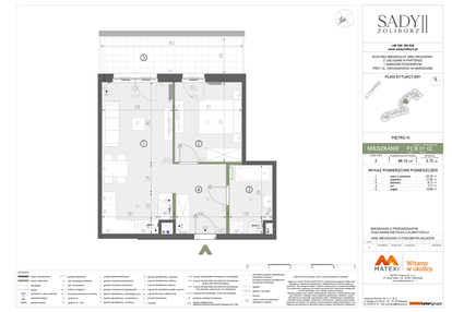 Mieszkanie w inwestycji: Sady Żoliborz II