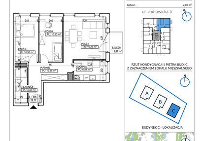 Mieszkanie w inwestycji: Jodłowicka 5