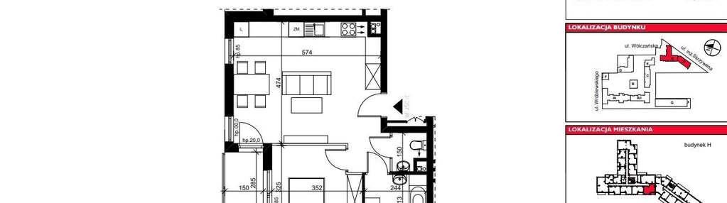 Mieszkanie w inwestycji: ART MODERN etap III - bud. H