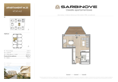 Mieszkanie w inwestycji: Sarbinove