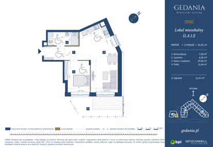 Mieszkanie w inwestycji: GEDANIA Riverside Living