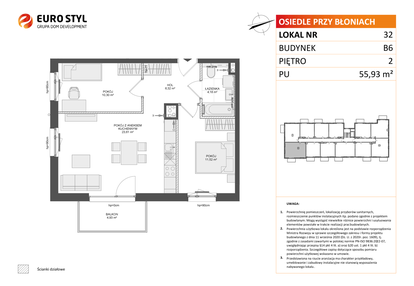 Mieszkanie w inwestycji: Osiedle Przy Błoniach 3 etap IV