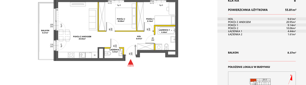 Mieszkanie w inwestycji: Metro Art 10