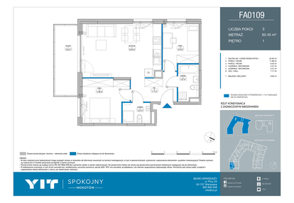 Mieszkanie w inwestycji: Spokojny Mokotów etap II