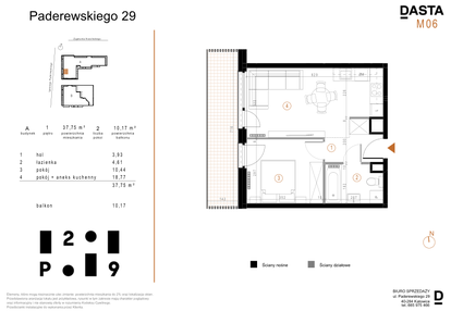 Mieszkanie w inwestycji: Paderewskiego 29
