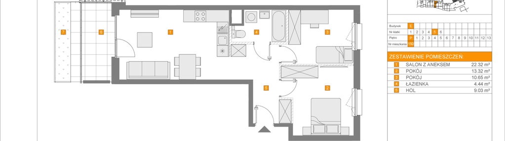 Mieszkanie w inwestycji: Apartamenty Literacka etap 2.2