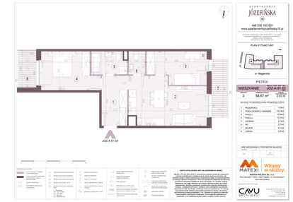 Mieszkanie w inwestycji: Apartamenty Józefińska