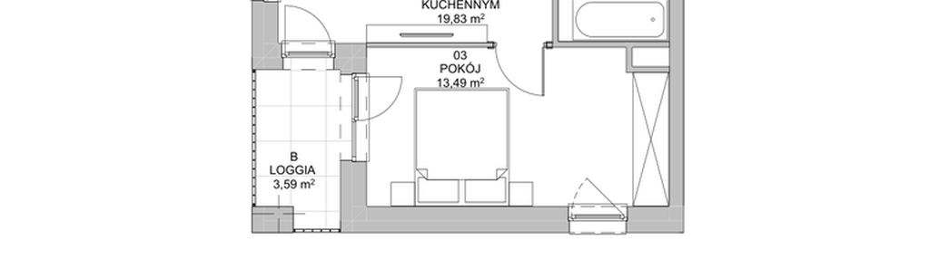 Mieszkanie w inwestycji: Francuska Park VIIIA