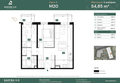 Mieszkanie w inwestycji: Sadyba 2.0