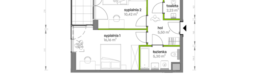 Mieszkanie w inwestycji: Ptasia Vita