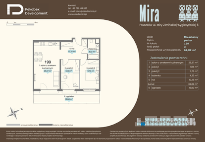 Mieszkanie w inwestycji: Mira